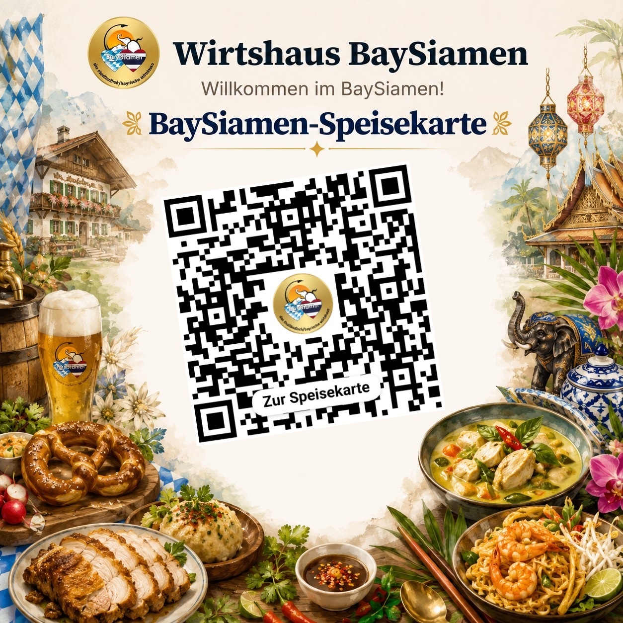 Speisekarte QR
